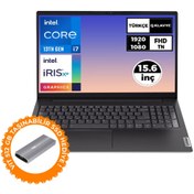 Resim Lenovo V15 Gen 4 i7-1355U 16GB 1TB SSD 15.6'' Fdos Laptop + VIT 512G Taşınabilir SSD 83A100KXTR 026 