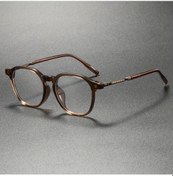 Resim Willowhaven Vintage Kare Çerçeve Siyah Bright Siyah Unisex Gözlük Moda Düz Lens Günlük Kullanım 12+ 