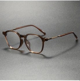 Resim Willowhaven Vintage Kare Çerçeve Siyah Bright Siyah Unisex Gözlük Moda Düz Lens Günlük Kullanım 12+ 