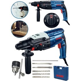 Resim Dragro DRG-krc4200 Gri 4200 W Kırıcı Delici 5.0 J- Metal Dişli Şanzıman Hilti Darbeli 5 Uç 28 Mm 