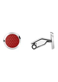 Resim Montblanc Kol Düğmesi Meisterstück Kırmızı 130269 Kırmızı 