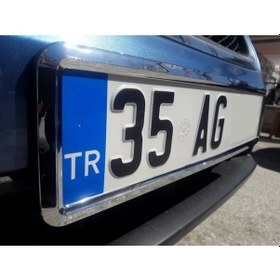 Resim Yeni Nesil Krom Plakalık 2Adet 338326398 
