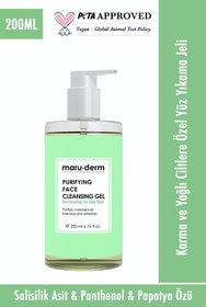 Resim Maruderm salisilik asit bha yüz yıkama jeli 200 ml 