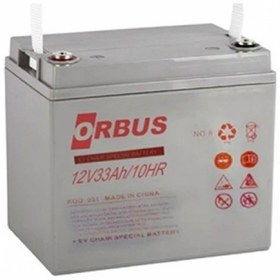 Resim Orbus 12v 33ah Engelli Bakımsız Tip Karbon Jel Akü 