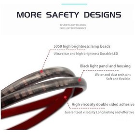 Resim Wondernest Uzunluk: Uyarı Sones Phantom Modeli Led Işıkları, Gündüz Farları Dönüş Çıta Araba Ar12-120cm App+rf Ly Diğer 