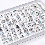 Resim 30 adet Detaylı Erkek ve Kadın Takı Seti, Alaşım, Bohem Tarzı, Rastgele Boyut 15Cm-19Cm, Günlük, Parti, Hediye Verme Durumları İçin Uygun, Hem Erkek Hem Kadın İçin Uygundur 