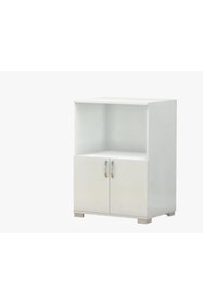 Resim Genel Markalar Birnurpazar Çok Amaçlı Set Altı Dolap Mutfak Mikrodalga Fırın Dolabı - Beyaz 