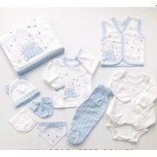 Resim Tonton Bebe Erkek Bebek 10 Parça 0-3 Ay Hastane Çıkışı Seti 137 