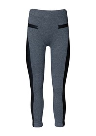 Resim Lovetti Gri 5 Kız Çocuk Yan Panelli Deri Tayt 5181G025 Gri 