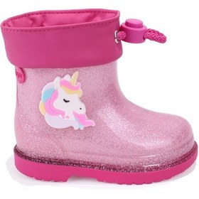 Resim İgor W10339 Bimbi Unicornio Fuşya Ortopedik Kız Çocuk Yağmur Çizme 
