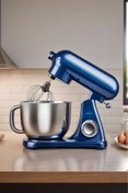 Resim Karaca Powercast Chef Döküm Stand Mikser Blue & Purple Mutfak Şefi 1800W 6,2 Lt 