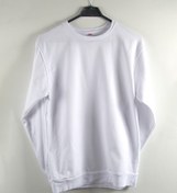Resim D243.Kadın Sweatshirt Beyaz S 