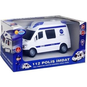 Resim Uzaktan Kumandalı Şarjlı Full Fonksiyonlu Polis 20 Cm 