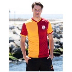 Resim Galatasaray Fan Forma Kişiye Özel 4 Yıldızlı Metin Oktay Forma Sarı 