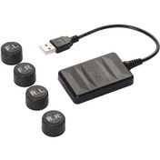 Resim Sones Araba Radyo Dvd Oynatıcı İçin Harici Sensörlü Usb Tpms Lastik Basıncı İzleme Sistemi Android 