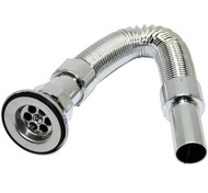 Resim Real Özs Krom Lavabo Siyofunu 33cm-80cm 