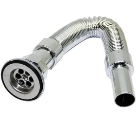 Resim Real Özs Krom Lavabo Siyofunu 33cm-80cm 