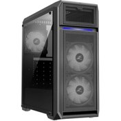 Resim Zalman N5of 600w 3x Beyaz Led Fan Atx Mıdt Kasa 