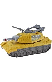 Resim Tank Süper Tank 1:16 Ölçek Oyuncak Işıklı Sesli Sürtmeli 30 Cm 