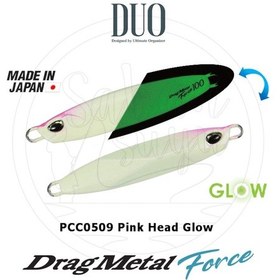 Resim Duo Drag Metal Force Jig 80Gr. 80Mm Pcc0509 Pink Head Glow 