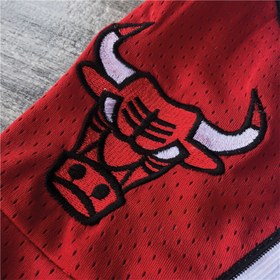 Resim Chicago Bulls Retro Basketball Şort - Siyah / 2XL 