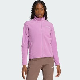 Resim Adidas Multi Essentials Tam Fermuarlı Kadın Polar Ceket JM3113 (JM3113) 