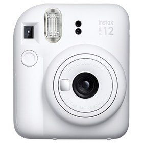 Resim Fujifilm Instax Mini 12 Beyaz Fotoğraf Makinesi Ve 10'lu Mini Film 