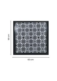 Resim Diecor Led Döşenebilir Asma Tavan Uyumlu 60x60 Tavan Paneli Siyah 60 X 60 Model:xa293 