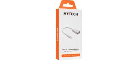 Resim Hytech HY-XO48 Beyaz USB F To Lightning 10CM Kablolu Otg Çevirici 