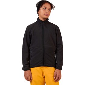 Resim Rossignol Jr Strawpile Fleece Fz Unisex Çocuk Siyah Içlik Üst 