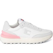 Resim Tommy Hilfiger TJW TECH RUNNER ESS Beyaz Kadın Sneaker 