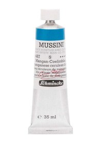 Resim Mussini 35Ml Yağlı Boya Seri:5 No:487 Manganese Cerulean Blue 