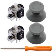 Resim Xbox 360 Analog Motor Topuz T8 Tornavida Tamir Set 2 2 Gri Xbox 360 Kol Tamir Yedek Parça 