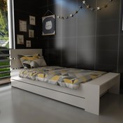 Resim Yavrulu Karyola Tek Kişilik 90x190 Montessori Karyola U30-2 