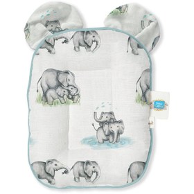 Resim Müslin Bebek Emzirme Yastığı - Les Êlêphants 