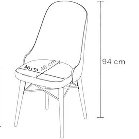 Resim Nova Serisi, 6 Adet Gri Mutfak Sandalyesi, Siyah Gürgen Ayak, 1. Sınıf Babyface Kumaş 
