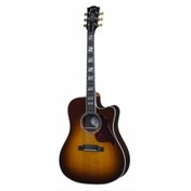 Resim Gibson Songwriter Cutaway Progressive Elektro Akustik Gitar (Autumn Burst) 