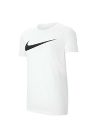 Resim Nike Dri-fit Park Kadın Siyah Tişört Beyaz Beyaz 