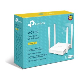 Resim TP-Link Tp-Lınk Archer C24 AC750 Kablosuz Dual Band Router 