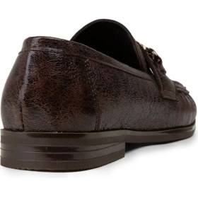 Resim Deery Kadın Kahverengi Toka Detaylı Loafer - K0013ZKHVC01 