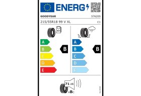 Resim Goodyear 215/55R18 99V XL Eagle Sport SUV TZ FP Yaz Lastiği 2022 