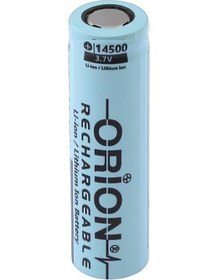 Resim Orion 900 mAh 14500 3.7 V Başlı AA Li-Ion Şarj Edilebilir Kalem Pil 