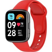 Resim AyrStore Omr Redmi Watch 3 Active Klasik Kordon - Kırmızı 