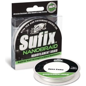 Resim Sufix Nano Braid İp Misina Aqua Camo 0.06mm - 100mt - 3.3kg 