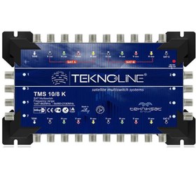 Resim 10X8 KASKATLI MULTISWITCH UYDU DAĞITIM SANTRALI TEKNOLINE 