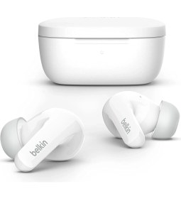 Resim Belkin Soundform Flow True Wireless Gürültü Önleyici Bluetooth Kulaklık, Ter ve Su Sıçramalarına Karşı Korumalı, Koruma Türü Ipx5, 31 Saat Çalışma Süresi 