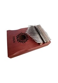 Resim P95 Kalimba - Ahşap Maun 17 Tuşlu Başparmak Piyanosu 