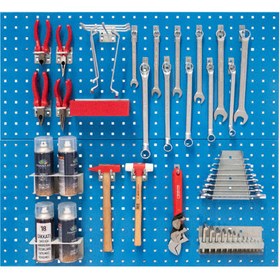 Resim Genel Markalar Takım Asma Panosu-952x914 Mm / Alet Ve Asma Kancaları Hariçtir 