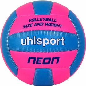 Resim uhlsport Neon Pembe-Mavi Voleybol Top 