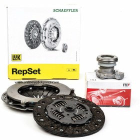 Resim Opel Vectra B 1.6 Benzinli (X16XEL-Z16XE) Debriyaj Baskı Balata (LUK) Debriyaj Bilyası (FTE) Set Ürün 
